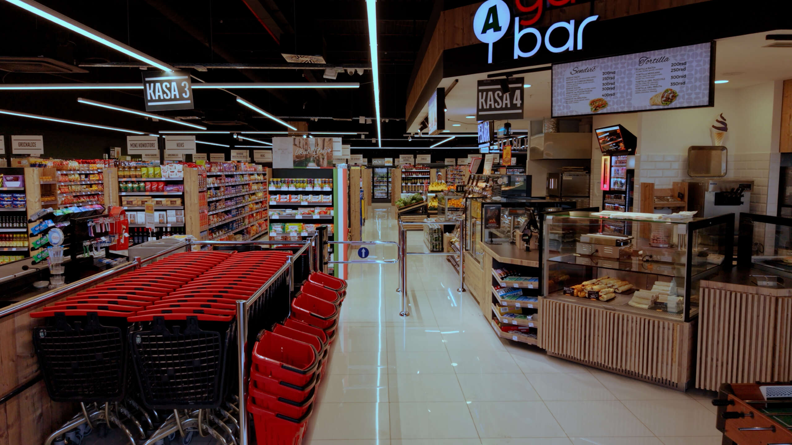Dodatna oprema za markete