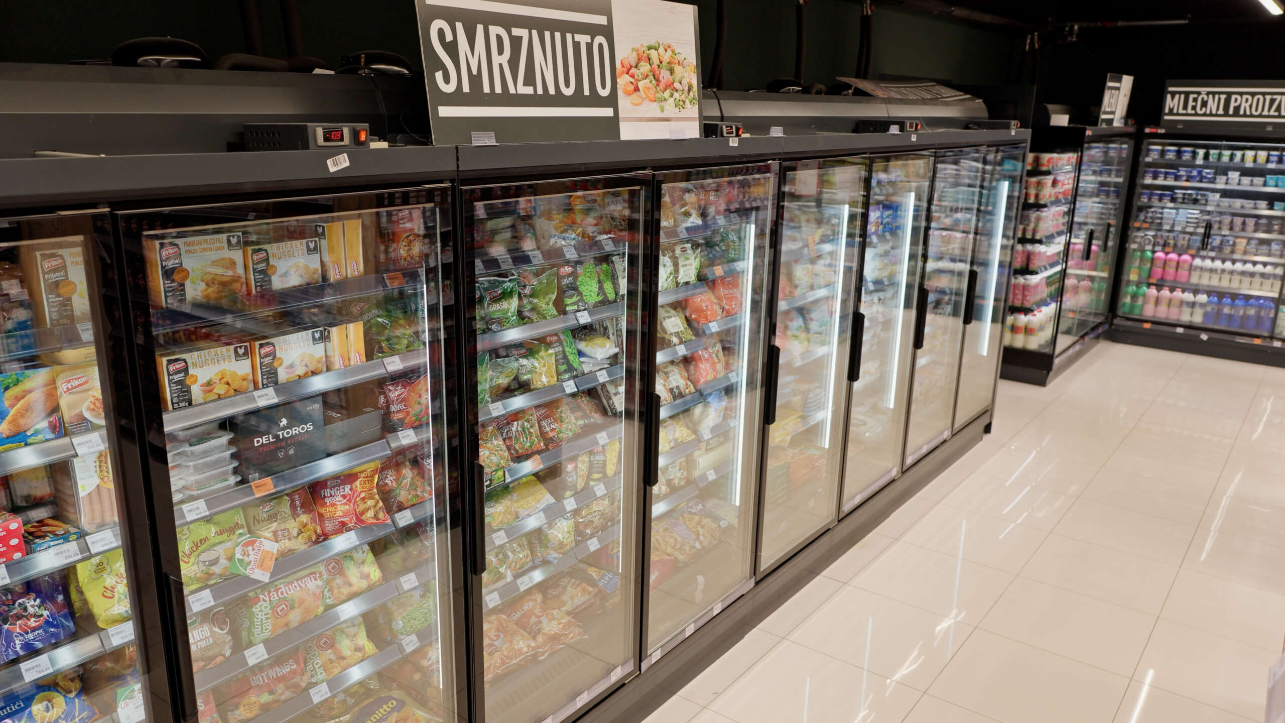 Rashladne vitrine za markete