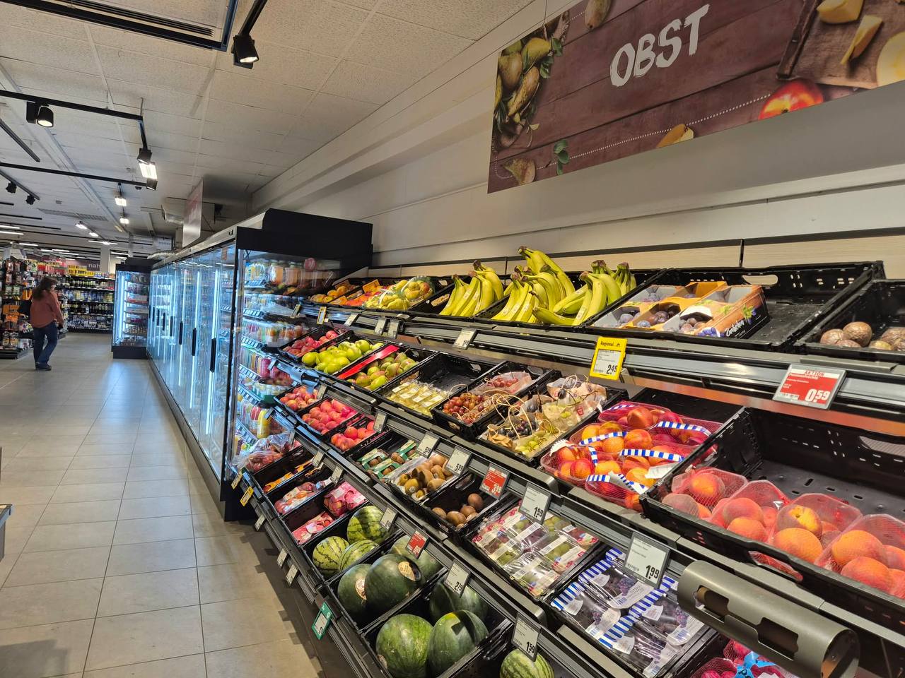 Prodavnica u Nienburgu i rashladna oprema